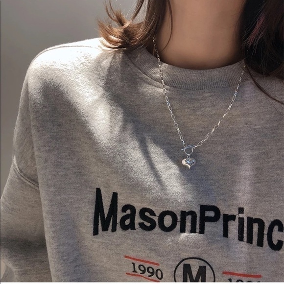 💎new 925 Sterling Silver Heart Link Toggle Chain Necklace 🎉❗️❗️Restocked❗️❗️🎉 - Picture 10 of 12